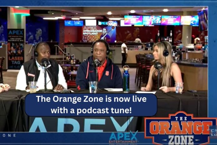 The Orange Zone is now live with a podcast tune!