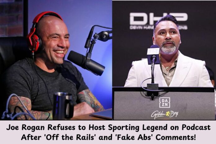 Joe Rogan Refuses to Host Sporting Legend on Podcast After 'Off the Rails' and 'Fake Abs' Comments!