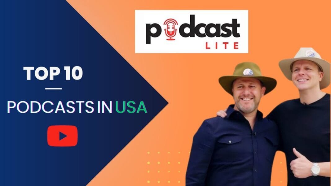 Top 10 Podcasts in USA on YouTube July ( 2026) - Podcast Lite July