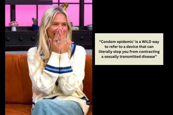 Hallie Batchelder’s “Condom Epidemic” Comments Stir Up Her ‘Extra Dirty’ Podcast Controversy Hallie Batchelder’s “Condom Epidemic” Comments Stir Up Her ‘Extra Dirty’ Podcast Controversy