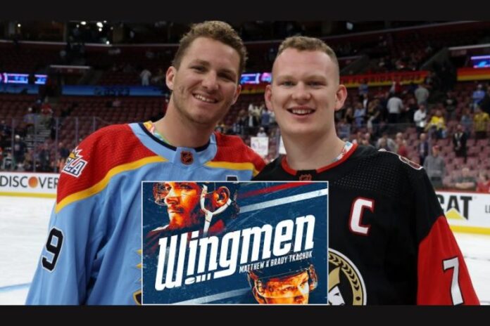 Matthew Tkachuk & Brady Tkachuk Launch Their New Wingmen Podcast
