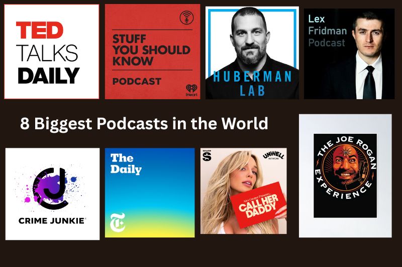 Top 8 Biggest Podcasts in the World