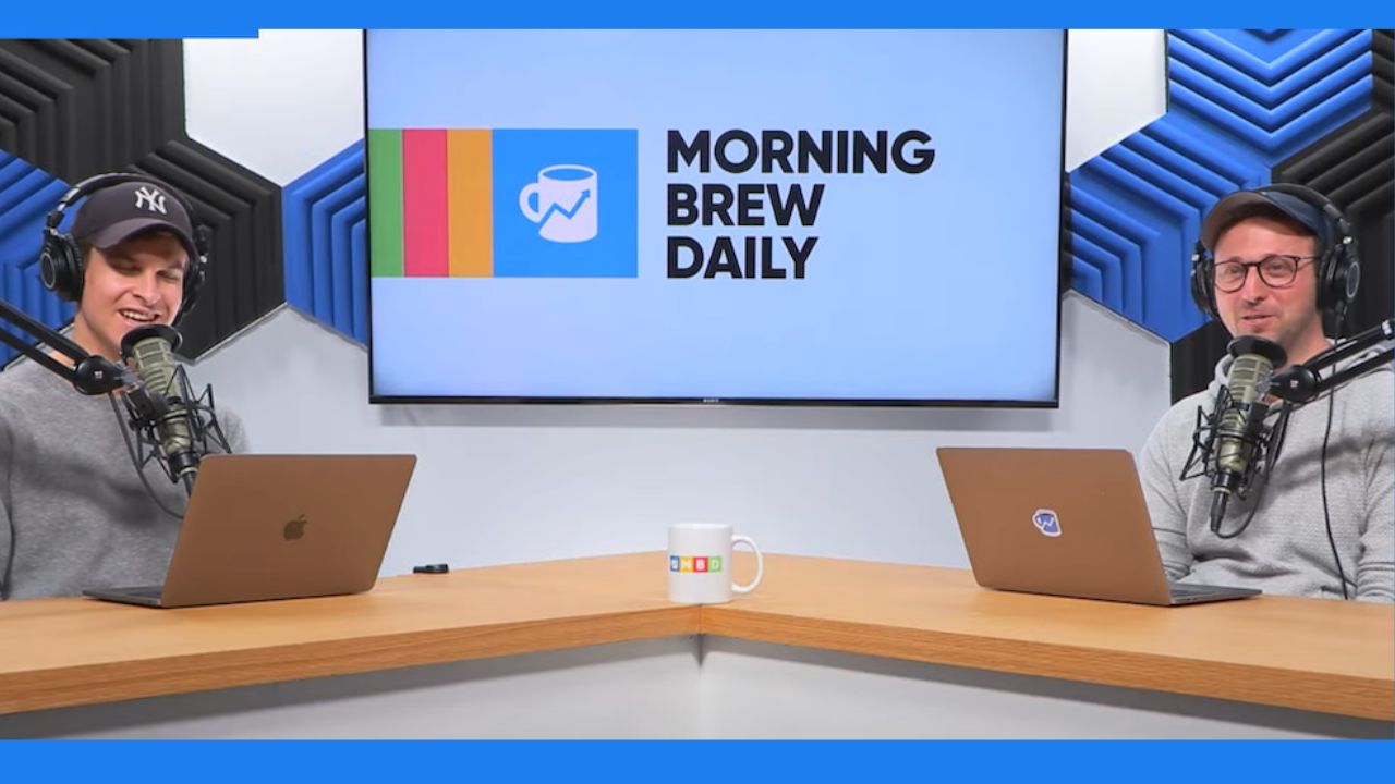 Morning Brew Daily Podcast Spotify, Apple and YouTube